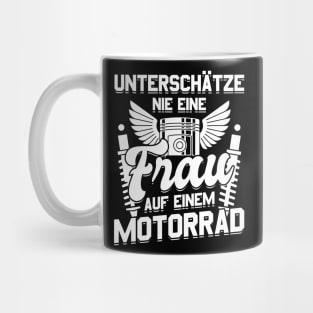 Motorbike Motorcycle Women Enduro Motocross Biker Mug